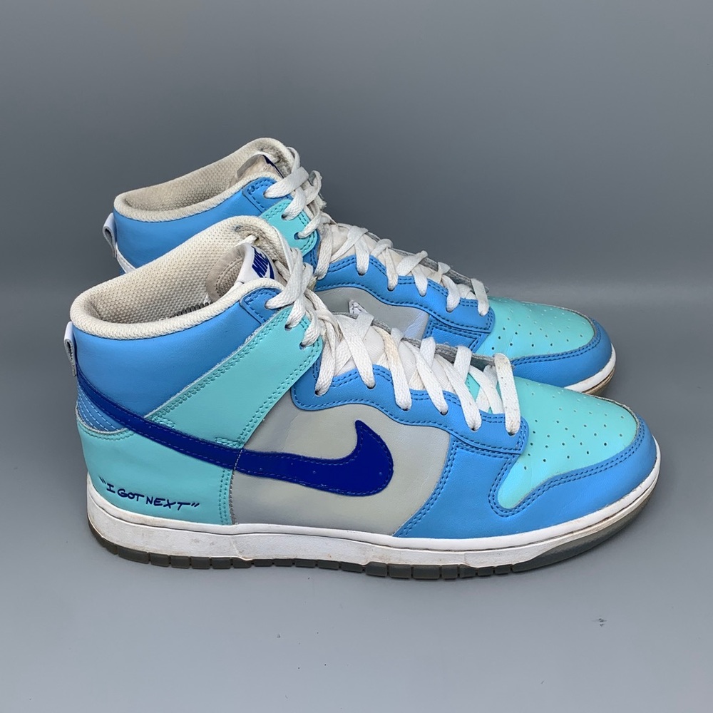 Nike Dunk High “I Got Next” Blue Shoes DV2130‑400‎ Men’s Sz 9 EU 42.5